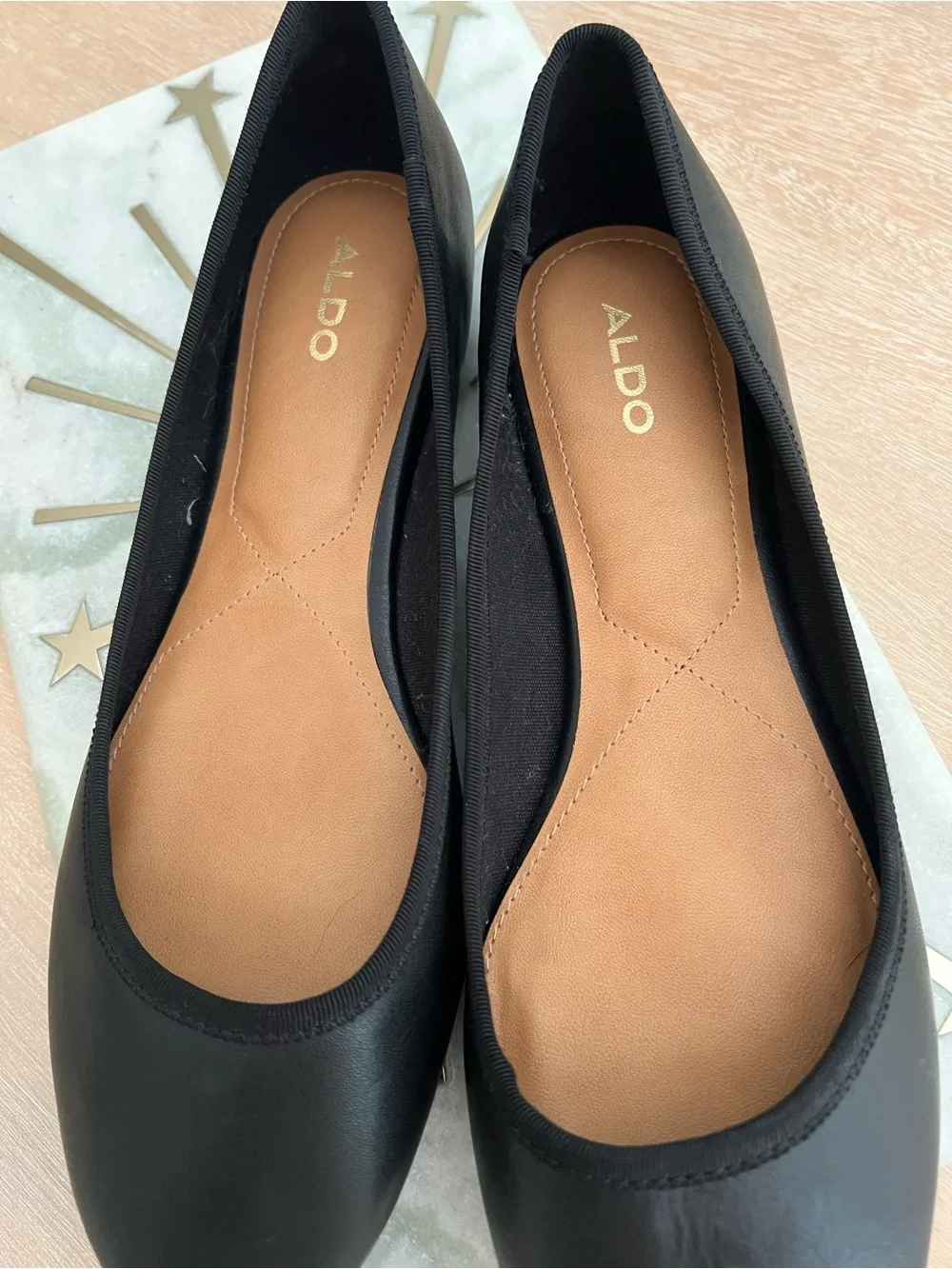 Aldo Black Ballet Flats